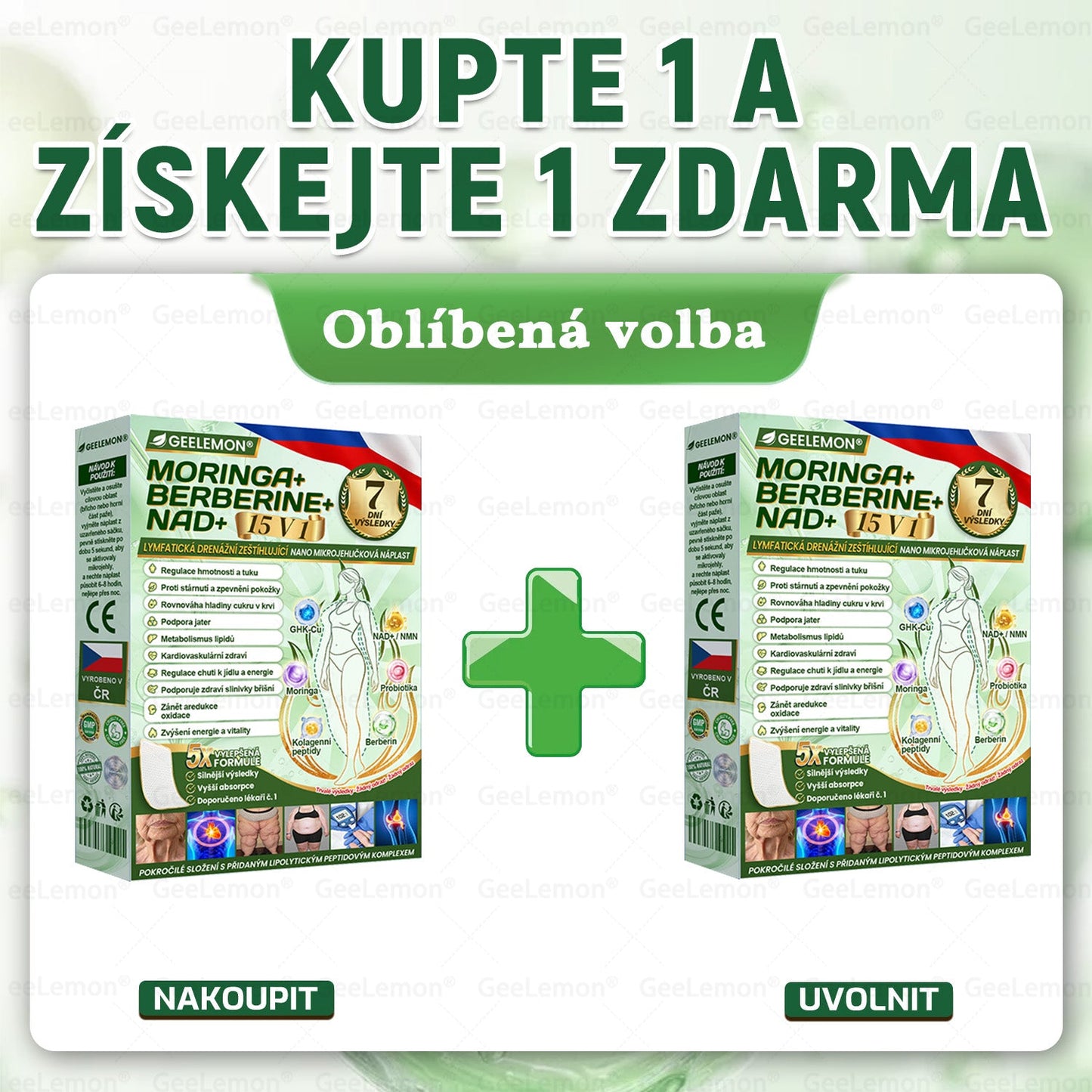 𝐆𝐞𝑒𝑙𝑒𝐦𝐨𝐧® 👩‍⚕️ Glum𝐚𝐬𝐞tide 8 v 1 – Zeštíhlující nano mikrojihlový náplas(Pouze jednou denně, viditelné změny již za 7 dní)  Určeno pro osoby s obezitou, diabetem, spánkovou apnoe