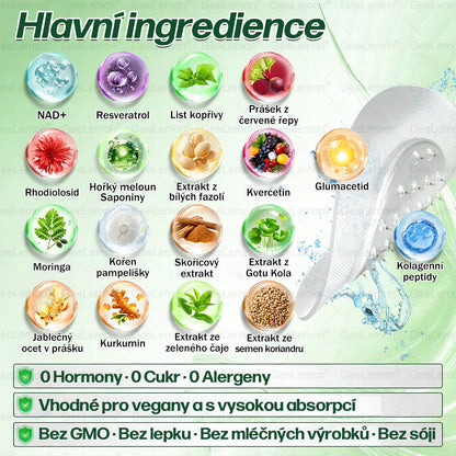 Oficiální český obchod ✨ 𝐆𝐞𝐞𝐋𝐞𝐦𝐨𝐧® 8v1 Nanomikrojehlicové náplasti na formování těla 🇨🇿 Pouze 1 použití denně ✅ Výsledky viditelné již za 7 dní – vhodné pro obezitu, kardiovaskulární zdraví, cukrovku a problémy s klouby. (Copy)