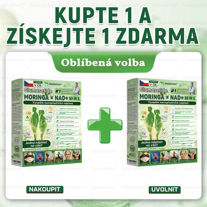 🇨🇿 Oficiální obchod | 💯 Geelemon® Moringa · Berberin × NAD+ 8-v-1 náplasti (Užívání jednou denně, viditelná změna do 7 dní) ✅ Na léčbu obezity, povislé pokožky, cukrovky, spánkové apnoe a problémů s klouby.