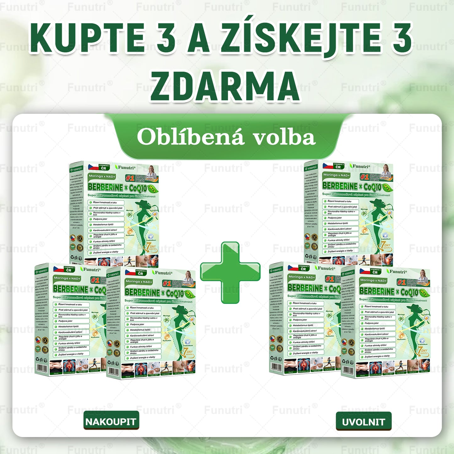 Oficiální obchod | 👩‍⚕️ Funutri® 10 v 1 metabolická tvarující náplast s nano mikrojehličkami  (Pouze jednou denně, viditelné změny již za 7 dní)  Určeno pro osoby s obezitou, diabetem, spánkovou apnoe